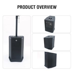 ลำโพงพกพา Musiccube Professional Active PA System X1 320W แบบชาร์จไฟได้ 40Hz สำหรับเล่นดนตรีร้องเพลง แอมพลิฟายเออร์กีตาร์ ซับวูฟเฟอร์ X1 เสียงเบสหนักแน่น - Product Image 4