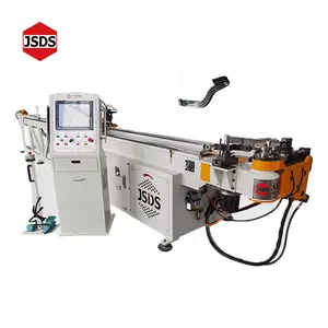 Dasong DW38 CNC 3A1S Máquina Dobradora de tubos quadrados automática de aço elétrico Dobrador de tubos