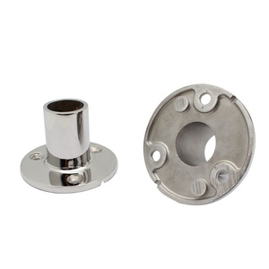 Base ronde marine de l'acier inoxydable 316 90 degrés O.<span class=keywords><strong>D</strong></span>. 22mm Tube Main Rail Raccord Stanchion Navire Yacht Bateau Matériel Accessoires - Product Image 3