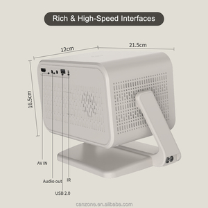 Giáng sinh Quà Tặng xách tay Android 13 Led thông minh LCD chiếu 1GB 16GB rạp hát tại nhà Full HD 1080P - Product Image 4