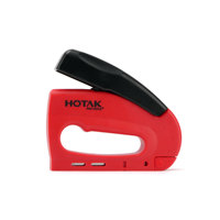 Pistolet à agrafes léger ODM en promotion usine, agrafeuse manuelle pour la décoration et l'artisanat, inclut une base d'agrafage et 400 agrafes JT21