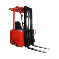 Chariot élévateur à palettes Afuko de haute qualité alimenté par batterie lithium-ion 24V rouge noir Garantie 1 an Intérieur Extérieur Neuf Chariot élévateur électrique