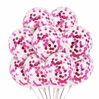 Ballons en latex personnalisés de 12 pouces de bonne qualité pour la décoration de fête, ensemble suspendu pour anniversaire, personnalisation possible