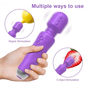 Masajeador de varita AV para adultos, potente VIBRADOR ELÉCTRICO DE mAnO PARA MUJER, Juguetes sexuales para parejas, martillo de masaje corporal - Product Image 4