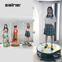 Escáner 3D de Retratos a Todo Color Sailner SU7 V6 de 50MP para Figuras de Parejas Humanas Reales, Escaneo de Modelos 3D