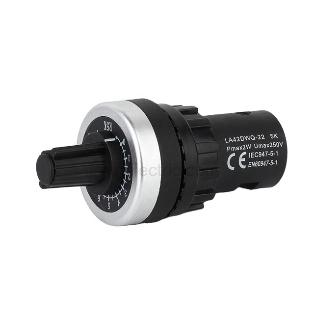 Ohm R5K Rotary Potentiometer Pot Inverter Converter Resistance Variable Speed Drive Potentiometer