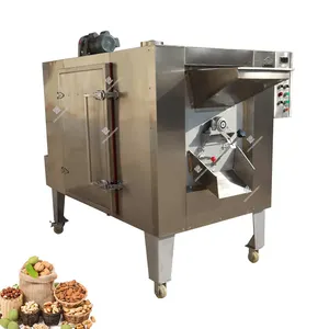 Machine à torréfier les noix et les amandes à tambour rotatif cacao grains de café cacahuète amande graine de citrouille graine de tournesol graine de melon