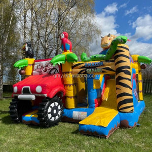 บ้านลมธีมละครสัตว์ GMY พร้อมสไลเดอร์สนามเด็กเล่นกลางแจ้ง - Product Image 5