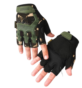 Guantes Tácticos Antideslizantes de Medio Dedo para Entrenamiento, Gimnasio y Ejercicio, con Logotipo Personalizado al por Mayor, 2026 - Product Image 5
