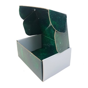Custom Logo Green Color Cosmetic Corrugated Packaging Skincare Mailer <b>Box</b> Shipping <b>Box</b> Paper <b>Box</b> - Product Image 2