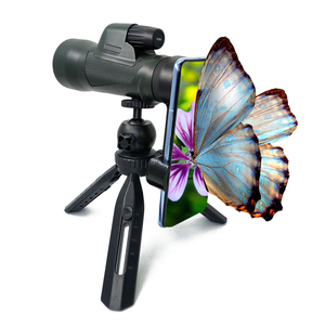 Télescope monoculaire étanche 10X/12X50 haute puissance HD avec objectif 50 mm multi-couches pour l'observation des oiseaux - Product Image 4
