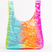 Sacs de courses réutilisables, sacs fourre-tout à paillettes, sacs à main pliables à paillettes en gros pour filles et femmes - Product Image 6