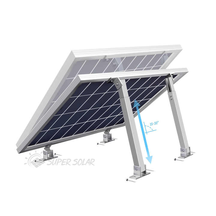 Easy Installation Solar Panel Flat Roof Mounting System Solar Panel ...