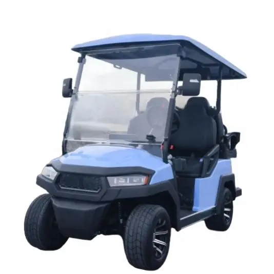 electric golf cart 4seat with new style and solar panel