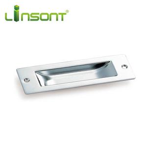 Linsont Đồ Nội Thất Phần Cứng Sang Trọng Bán Buôn Kéo Vuông Ngăn Kéo Knob Đồ Nội Thất Nhà Bếp Xử Lý - Product Image 1