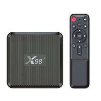 TV BOX Inteligente X98Q S905W2 de Alta Calidad con Firmware Quad Core, 4K HD AV1, Android 11 OS, Wifi Dual, 2GB OTT