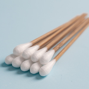 Hisopos de Algodón Médico Haining Tide, 12 cm, 50 Piezas, Estériles, Desechables, para Limpieza y Cuidado - Product Image 2