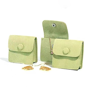 Luxury Customized Size Microfiber <b>Envelope</b> Jewelry Container Durable Pouch Packaging - Product Image 3