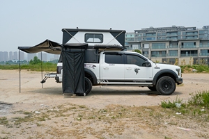 Carpa de Techo Rígido Extensible de Estilo Moderno, Carpa para Acampar al Aire Libre para 2-3 Personas - Product Image 4