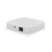Gateway Multimodo Zigbee+Bluetooth, Hub IOT, Sistema de Automatización del Hogar Inteligente Tuya, Compatible con 128 Dispositivos, Directo de Fábrica MOES