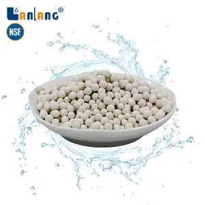 Cina solo fornitore NSF sfera filtrante per acqua alcalina minerale sfera in ceramica bio sfera alcalina per uso alimentare