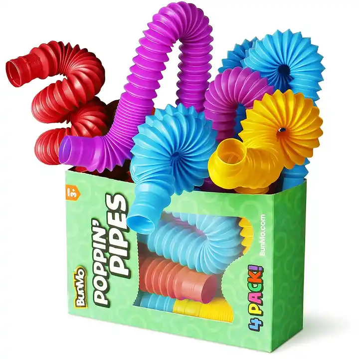 Source Tubos de Luz Pop para niños, juguetes sensoriales, barras