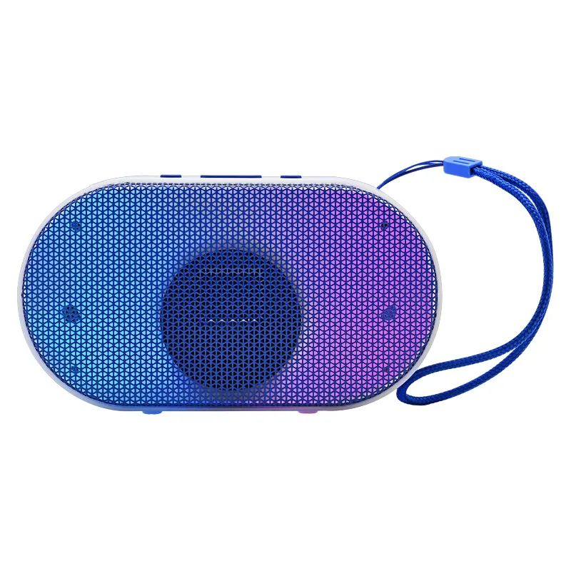 2024 Fabricante de aparelhos eletrônicos Bluetooth alto-falante portátil com luz RGB TWS fone de ouvido sem fio para festas de karaokê Bluetooth
