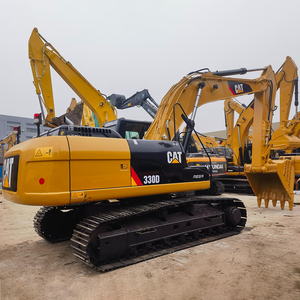 Excavadora sobre orugas de pluma larga CAT 330D usada de alto rendimiento Excavadora de brazo largo CAT 330D 330D2L usada japonesa Excavación alta - Product Image 1