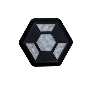 Luz Estroboscópica LED Magnética Cuadrada para Vehículos, ABS IP65, Carga USB, Baliza de Seguridad Vial - Product Image 3