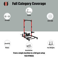 Rack de squat multifonctionnel en acier commercial pour exercices de fessiers et jambes, système de plateforme de support pour barre de musculation pour centre de fitness