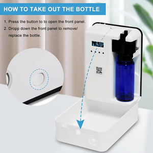 Topverkochte plastic 150ML slimme wandgemonteerde essentiële olieverdamper, elektrische slimme bediening, gebruikt voor commerciële aromamachines - Product Image 4