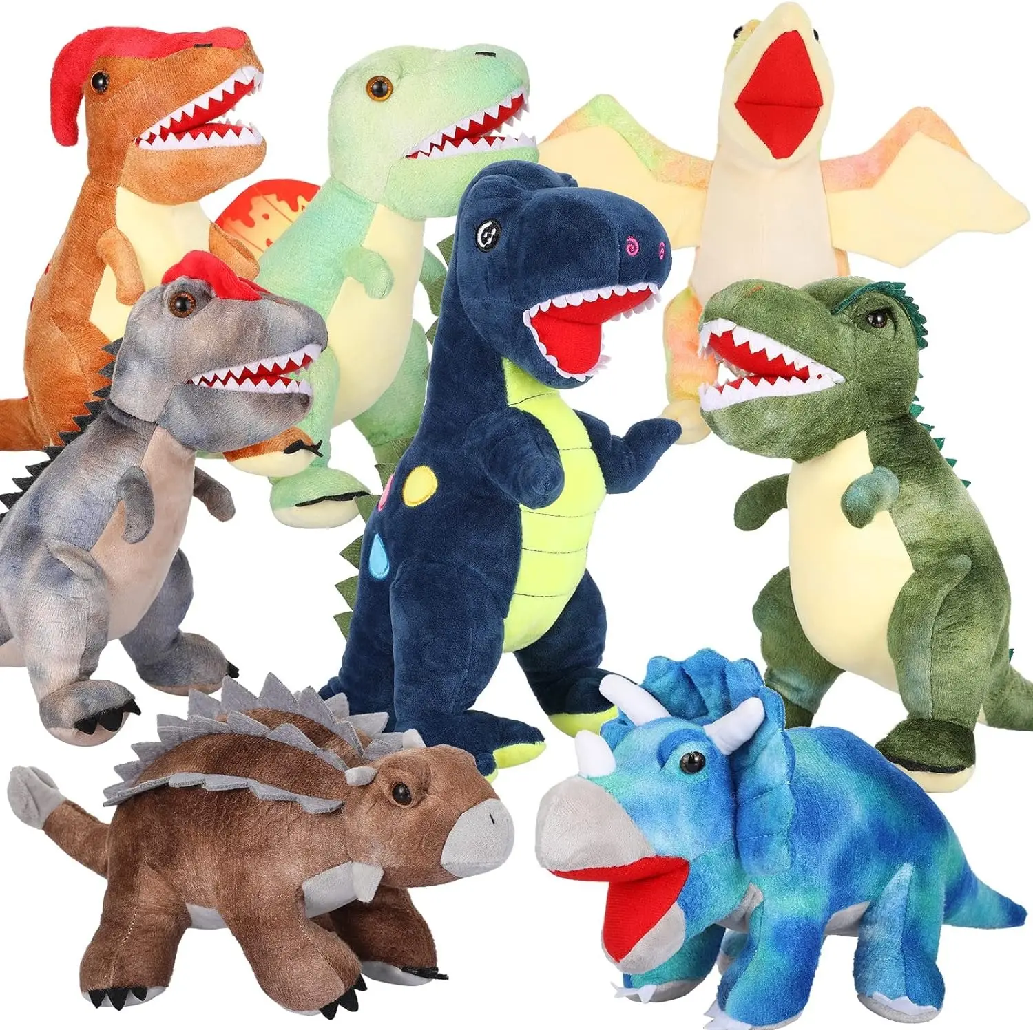 Mignon Kawaii Jouets Pour Enfants Enfants Juquetes Personnalisé En Peluche Jouet En Peluche Dinosaure Animal Poupées