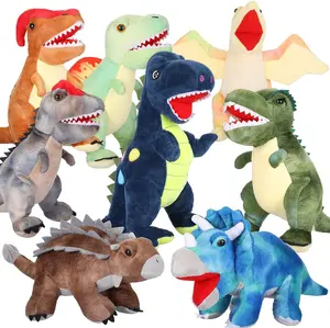 Juquetes Custom Pluche Speelgoed Knuffel Dinosaurus Dier Poppen Schattige Kinderen