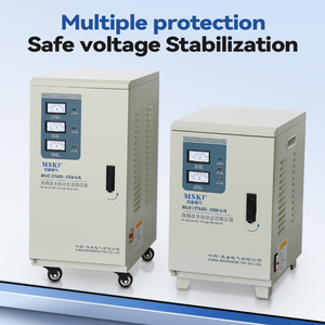 単一相電源電圧スタビライザー80kva 60kva 220v自動電気電圧スタビライザーレギュレータ - Product Image 4