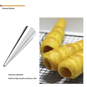 <span class=keywords><strong>Stampo</strong></span> per Croissant Danese a Spirale Grande, Alta Resistenza e Antiruggine, <span class=keywords><strong>Stampo</strong></span> Fai-da-Te per Dolci - Product Image 3