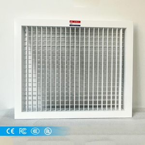 HVAC thông gió hai lớp vật liệu nhôm lưới tản nhiệt Louvre để phân phối không khí hiệu quả trong các ứng dụng phòng khác nhau - Product Image 5