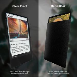 Compatible avec les cartes à collectionner Pokémon Yugioh TCG OCG Dragon Shield, taille standard, protège-cartes en PP - Product Image 3