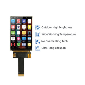 Pantalla LCD TFT IPS MIPI de 2.4 Pulgadas, 320x480, 750nits, Alto Brillo, para PDA Portátil - Product Image 2