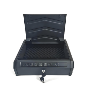 Caja de Almacenamiento Biométrica Personalizada <span class=keywords><strong>para</strong></span> Armas Pequeñas, con Teclado y Cerradura con Contraseña <span class=keywords><strong>para</strong></span> un Acceso Rápido al Almacenamiento de Armas de Fuego - Product Image 1