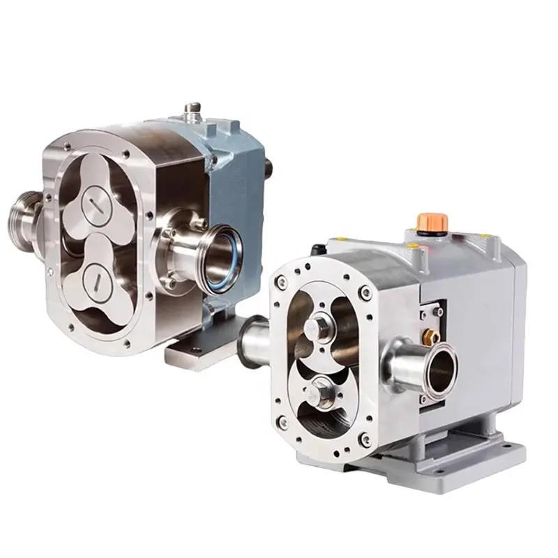 Mini pompa rotativa automatica a lobo rotativo 3rp, pompa rotativa per lubrificanti, 5m 3/h, 3.kw, dn32, 200 l/h