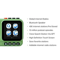 Radio Internet Nirkabel Choyong A9 Voyager (Versi Global) WIFI/4G dengan Speaker Plastik Terintegrasi dan Baterai Isi Ulang