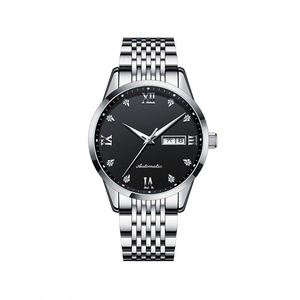 Relojes Mecánicos de Oro al por Mayor para Hombre, Reloj Automático de Doble Fecha con Moissanita, Reloj de Pulsera de Lujo Luminoso e Impermeable - Product Image 2