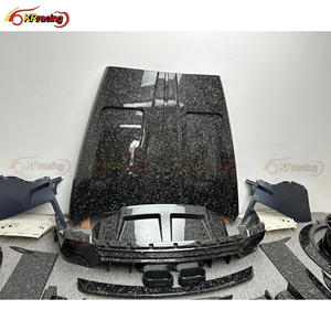 Kit de mise à niveau MSY Style, kit carrosserie en fibre de carbone forgée à sec avec grille centrale de phare, jantes pour Rolls Royce Cullinan - Product Image 6