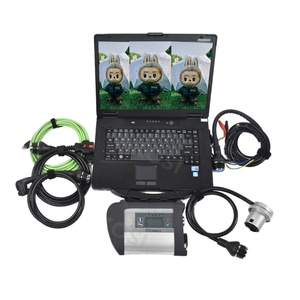 Multiplexeur WiFi DOIP MB Star C4 Plus avec logiciel SSD en option, outil de diagnostic SD Connect C4 OBD2 pour voitures et camions Mercedes-Benz + CF53 - Product Image 1