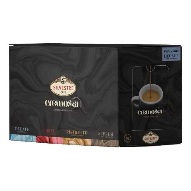 50 Units Box 7G Medium Roasted 50% Arabica 50% Robusta Decaffeinated Organic Portable Coffee Capsules Fap System For Home