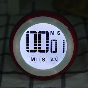 นาฬิกาจับเวลาครัวดิจิตอลแบบหน้าจอสัมผัสทรงกลม พร้อมไฟแบ็คไลท์ ตั้ง<span class=keywords><strong>เวลา</strong></span><span class=keywords><strong>ถอยหลัง</strong></span> 90 นาที แบบเงียบ สำหรับทำอาหาร เรียน หรือใช้ในห้องเรียน - Product Image 3