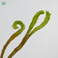 Handgefertigter Seidenorchideen-Stiel 59cm Phalaenopsis Künstliche Seidenblumen für Blumenarrangements Tisch Heim Büro Dekoration Geschenk