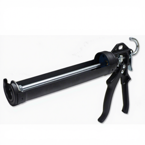 Pistolet en silicone manuel de qualité industrielle de 300ml, avec poignée en acier, piston à tige lisse pour le bricolage et l'entretien du garage. - Product Image 1