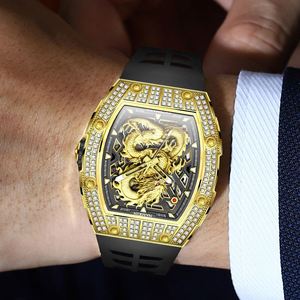 Montre Homme en Acier Inoxydable 2025 – Nouveauté Tendance 8889 – Style Simple Personnalisable avec Cadran Doré et Étanchéité – Bracelet 20mm - Product Image 4