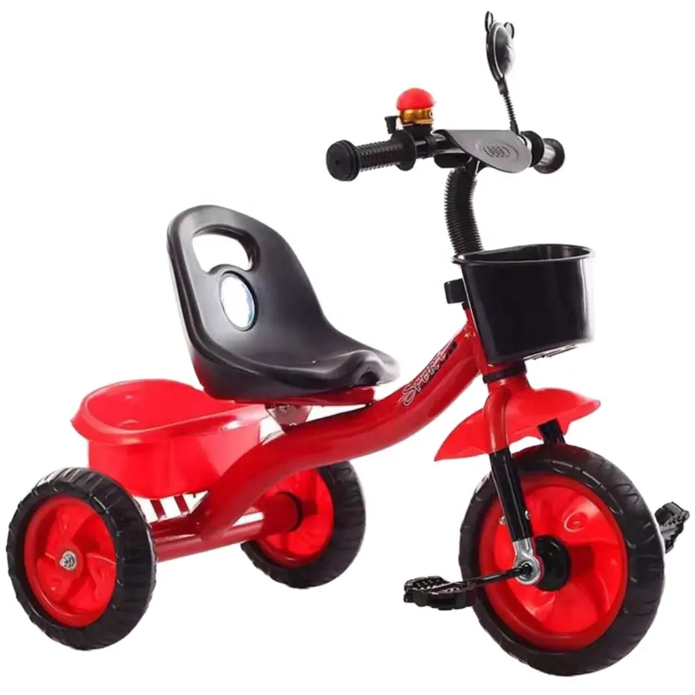 बच्चों Tricycle बड़े आकार 1-6 साल पुराने शिशुओं के लिए गाड़ियां 3 पहिया वाहन शिशुओं और toddlers के लिए